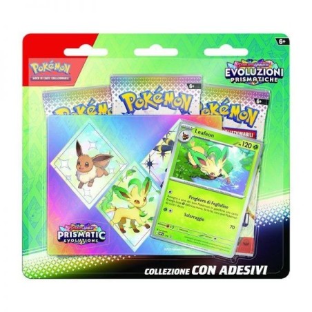 Pokémon Evoluzioni prismatiche con adesivi (Italia)