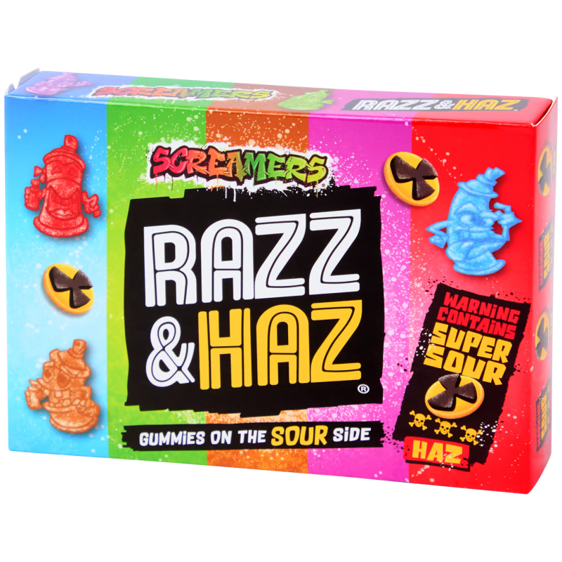 SCREAMERS RAZZ&HAZ (Gummies on the SUOR side)